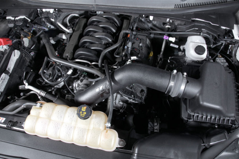 Ford F150 Performance Air Intake - K&N Engineering - 57 FIPK - `18-`19